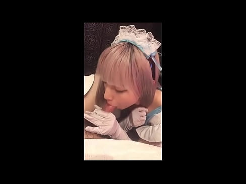 ❤️ Japanese Idol [mayuka], costume babu Perancis, bagian 1, blowjob jeung jerk off jeung lotion ❤ Video anal di urang ❌️